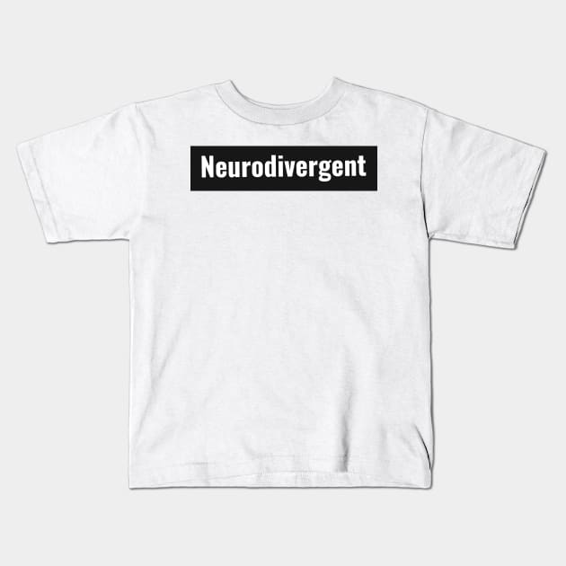 Neurodivergent Kids T-Shirt by MH Knows